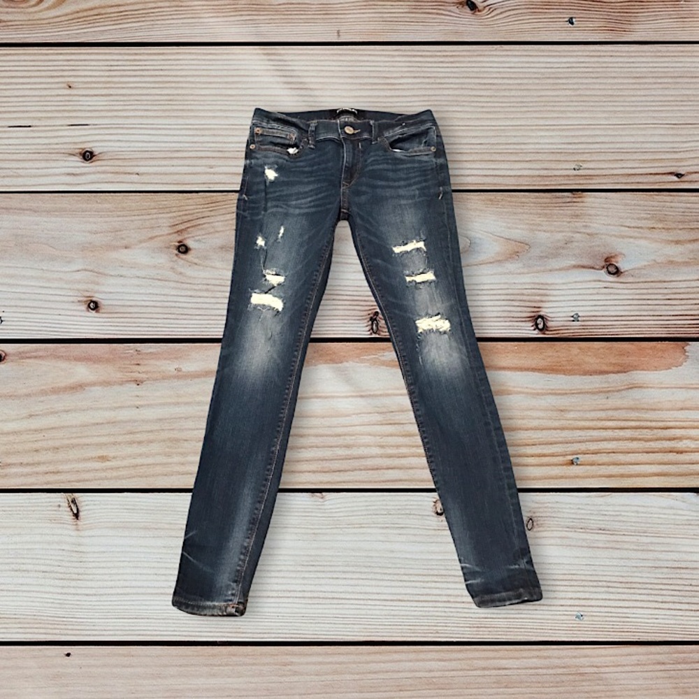 Express Distressed Jean Leggings